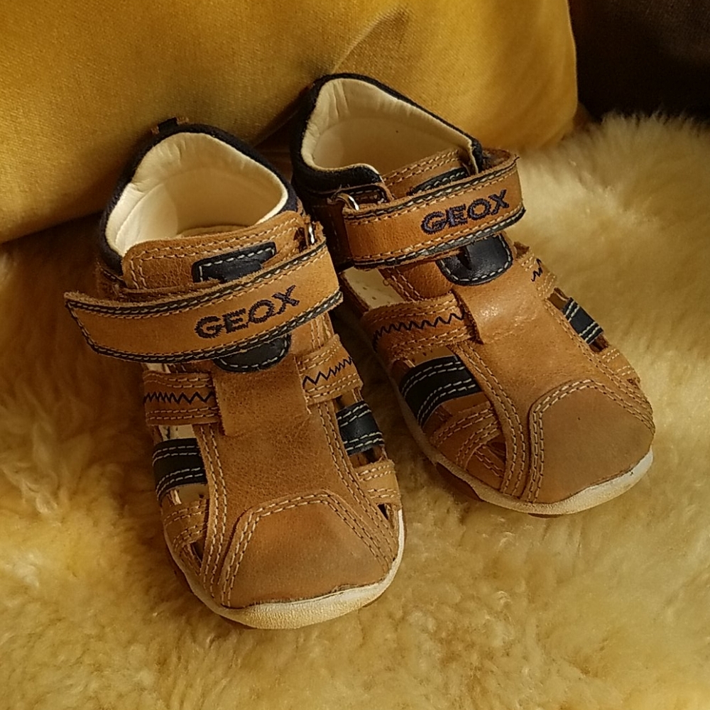 Geox Respira Leather Sandals